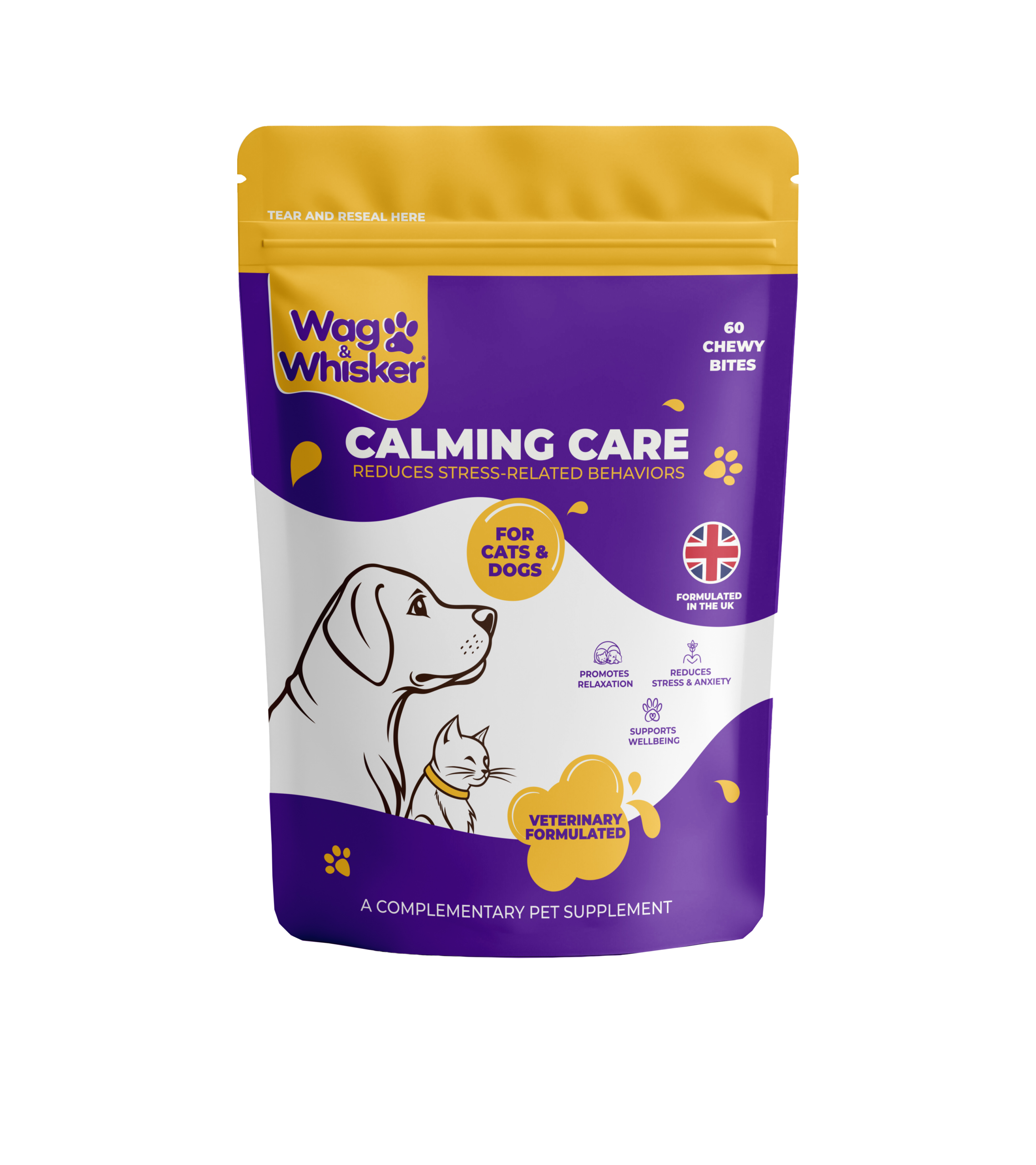 Wag & Whisker Calming Care Chewy Bites
